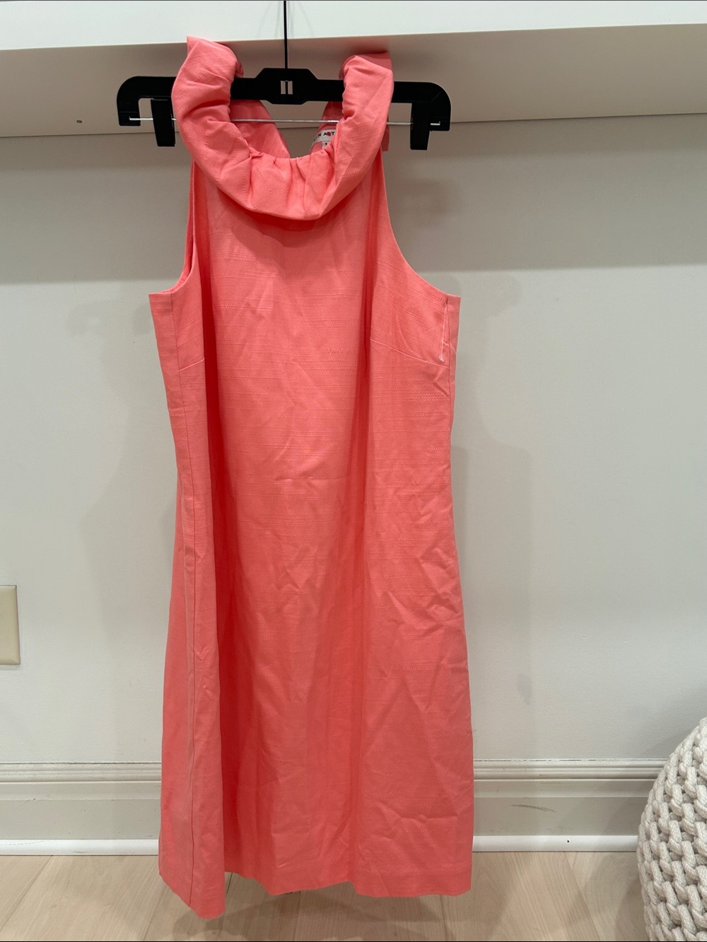 Tina Turk Coral Halter Neck Shift Dress New , no tag